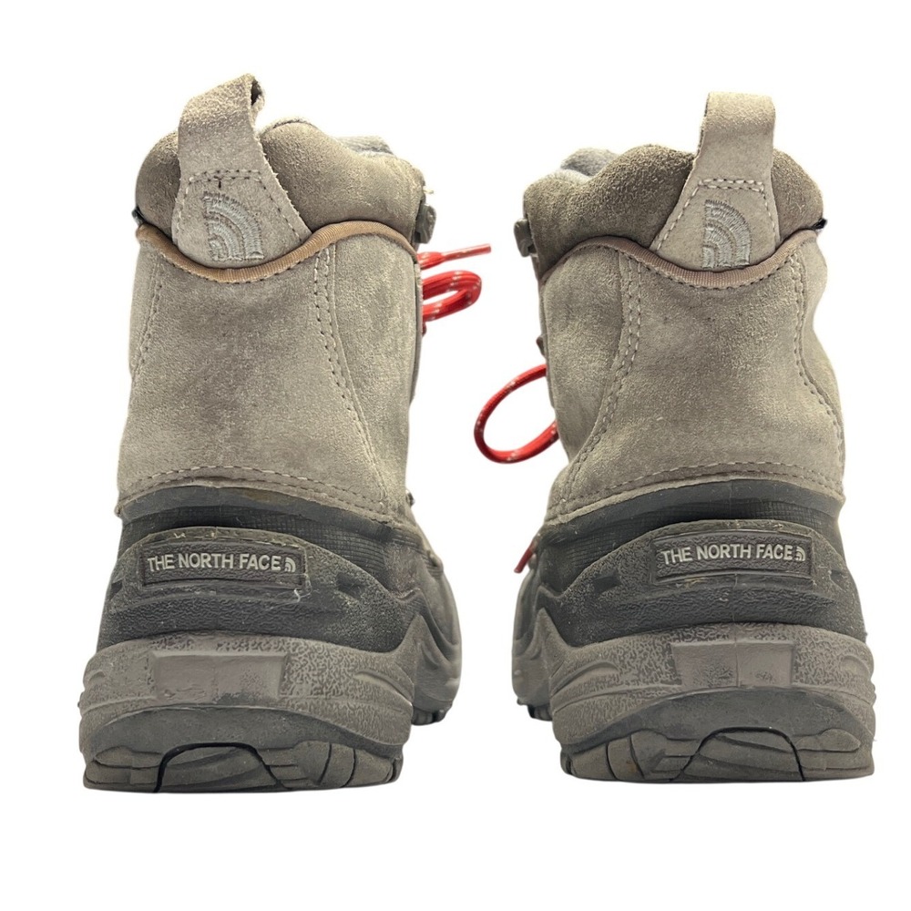 The North Face Chilkat Lace II Boots Boys Size 4 Gray‎ Brown Winter - Picture 8 of 11